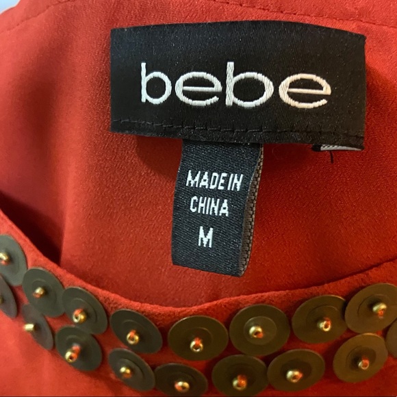 Bebe Silky red mini dress - Picture 4 of 5